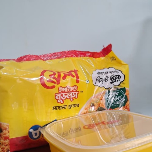 Fresh noodles – 8 pcs, masala flavor (tiffin box free)