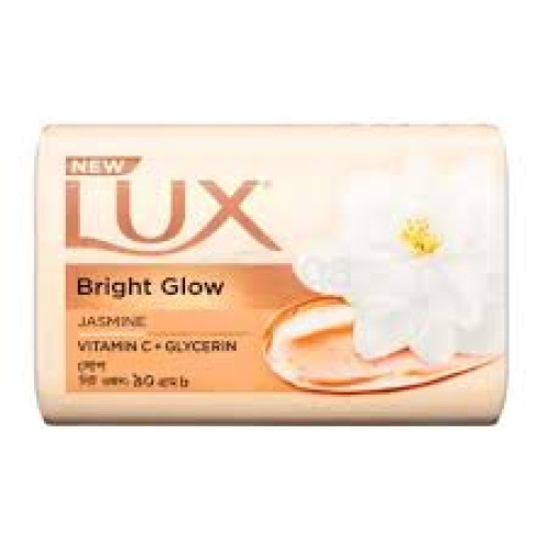 Lux Jasmine Soap Bar Bright Glow 90gm