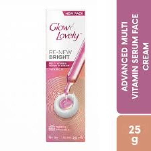 Glow &amp; Lovely Re-New Bright Multi Vitamin Serum In Cream - 25gm