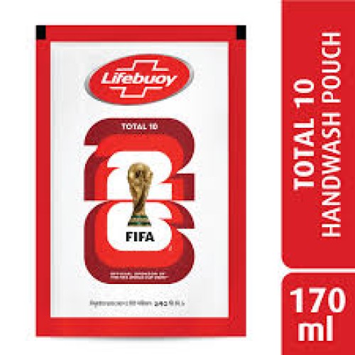 Lifebuoy Handwash (Soap) Total Refill 170ml (FIFA)