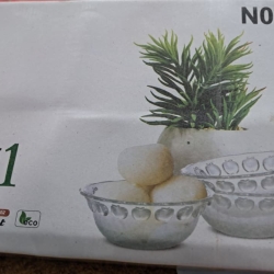 N005 number glassware (6 pcs)