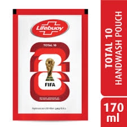 Lifebuoy Handwash (Soap) Total Refill 170ml (FIFA)